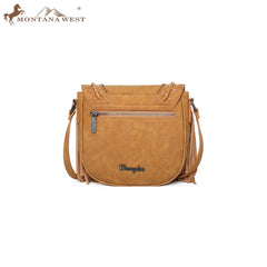 Wrangler Embroidered Floral Fringe Crossbody - Montana West World