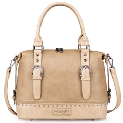 WG48-S5110  Wrangler Buckle Classic Barrel Satchel