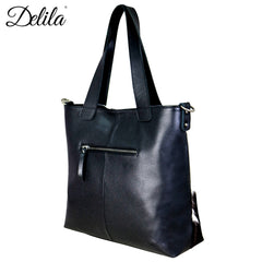 LEA-6036 Delila 100% Genuine Leather Hair-On Hide Collection Tote
