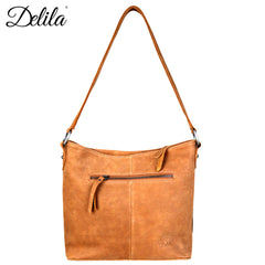 LEA-6038 Delila 100% Genuine Leather Hair-On Hide Collection Hobo