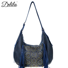 LEA-6048 Delila 100% Genuine Leather Collection Hobo