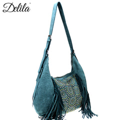 LEA-6048 Delila 100% Genuine Leather Collection Hobo