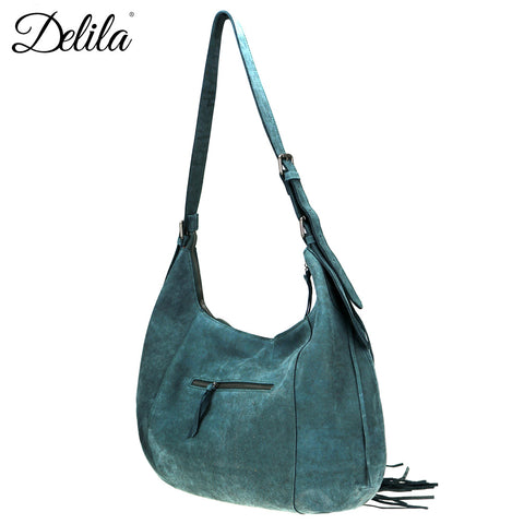 LEA-6048 Delila 100% Genuine Leather Collection Hobo