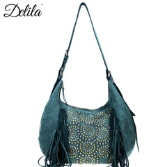 LEA-6048 Delila 100% Genuine Leather Collection Hobo