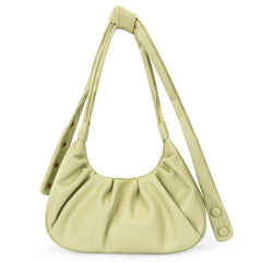 MC-1010 Milan Chiva Ruched Hobo/Shoulder Bag
