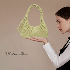 MC-1010 Milan Chiva Ruched Hobo/Shoulder Bag