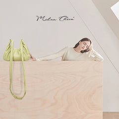 MC-1010 Milan Chiva Ruched Hobo/Shoulder Bag