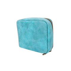 MW1001-193 Montana West Western Design Pill Box Travel Organizer/ Zippered Case "FAITH" Print