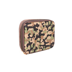 MW1003-193 Montana West Western Design Pill Box Travel Organizer/ Zippered Case Camo Print