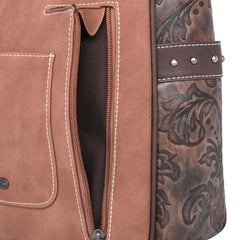 MW1010G-8113 Montana West Embossed Collection Concealed Carry Western Tote