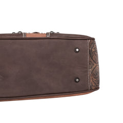 MW1010G-8113 Montana West Embossed Collection Concealed Carry Western Tote