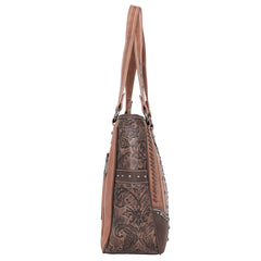MW1010G-8113 Montana West Embossed Collection Concealed Carry Western Tote