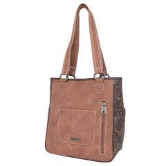MW1010G-8113 Montana West Embossed Collection Concealed Carry Western Tote