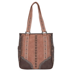 MW1010G-8113 Montana West Embossed Collection Concealed Carry Western Tote