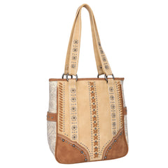 MW1010G-8113 Montana West Embossed Collection Concealed Carry Western Tote