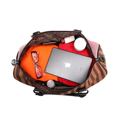 MW1024-5110 Montana West Horse Canvas Weekender Bag