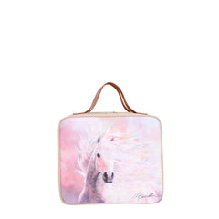 MW1024-921 Montana West Horse Print Travel Organizer Case (Multi-Purpose Storage) With Hanging Hook