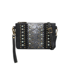 MW1044-181 Montana West Embossed Collection Clutch/Crossbody