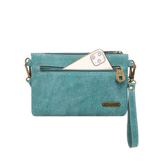 MW1044-181 Montana West Embossed Collection Clutch/Crossbody