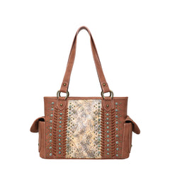 MW1044G-8086 Montana West Aztec Collection Concealed Carry Satchel