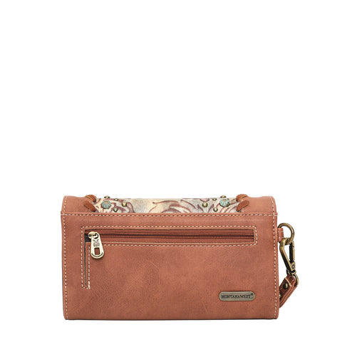 MW1044-W018 Montana West Embossed Collection Wallet