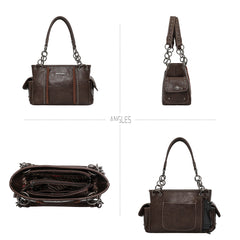 MW1049G-8085 Montana West Concealed Carry Satchel