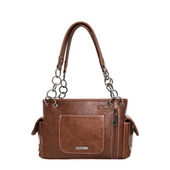 MW1051G-8085 Montana West Whipstitch Collection Concealed Carry Satchel