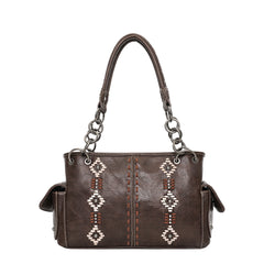 MW1051G-8085 Montana West Whipstitch Collection Concealed Carry Satchel