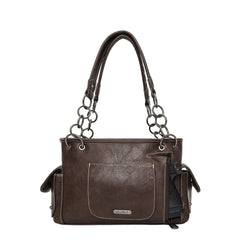 MW1051G-8085 Montana West Whipstitch Collection Concealed Carry Satchel