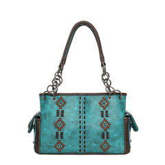 MW1051G-8085 Montana West Whipstitch Collection Concealed Carry Satchel