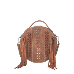 MW1054-118 Montana West Fringe Collection Circle Bag/Crossbody