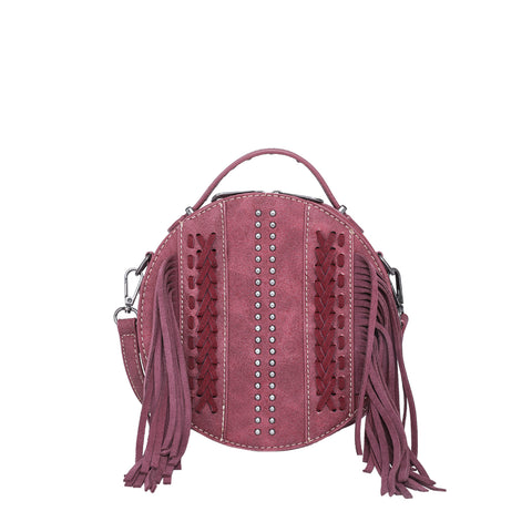 MW1054-118 Montana West Fringe Collection Circle Bag/Crossbody