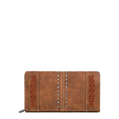 MW1054-W010 Montana West Whipstitch Collection Wallet