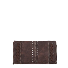 MW1054-W010 Montana West Whipstitch Collection Wallet