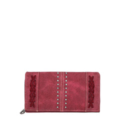 MW1054-W010 Montana West Whipstitch Collection Wallet