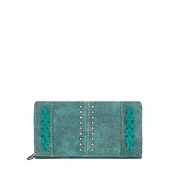 MW1054-W010 Montana West Whipstitch Collection Wallet