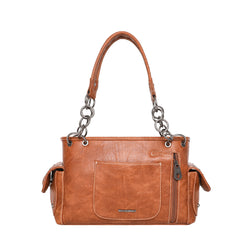 MW1059G-8085 Montana West Hair-On Collection Concealed Carry Satchel