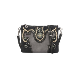 MW1061-181 Montana West Concho Collection Clutch/Crossbody