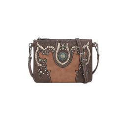 MW1061-181 Montana West Concho Collection Clutch/Crossbody