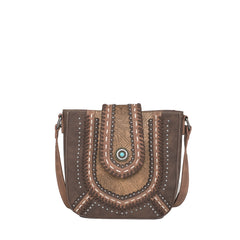 MW1065-8360 Montana West Embossed Collection Crossbody