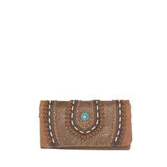 MW1065-W018 Montana West Embossed Collection Wallet