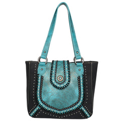 MW1065G-8317 Montana West Embossed Collection Concealed Carry Tote