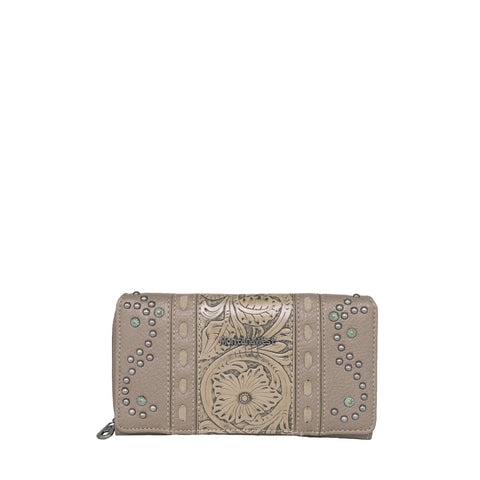 MW1067-W010 Montana West Embossed Collection Wallet