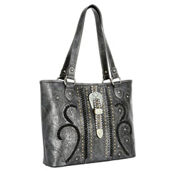 MW1075G-8317 Montana West Buckle Collection Concealed Carry Tote