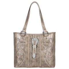 MW1075G-8317 Montana West Buckle Collection Concealed Carry Tote