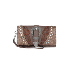 MW1079-W018 Montana West Buckle Collection Wallet