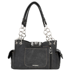 MW1079G-8085 Montana West Buckle Collection Concealed Carry Satchel