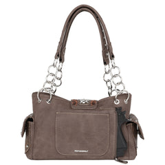 MW1079G-8085 Montana West Buckle Collection Concealed Carry Satchel
