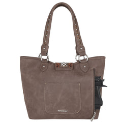 MW1079G-8317 Montana West Buckle Collection Concealed Carry Tote