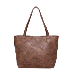 MW1089G-8317 Montana West Western Stitch Collection Concealed Carry Handbag